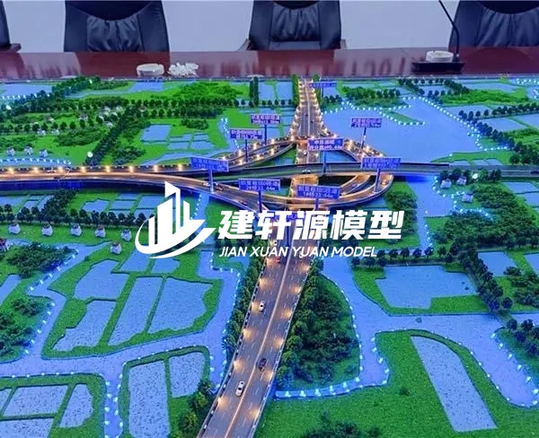 河曲高速公路沙盘定制